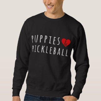 Hondjes En Pickelball Schattig Pickelball Mannen V Trui