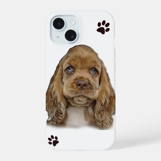 Hondjes iPhone 15 Case (Achterkant)