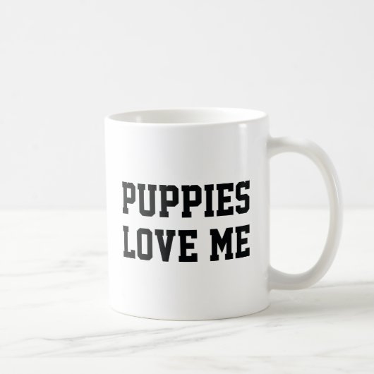 Hondjes Liefhebben Mij Koffiemok (Rechts)