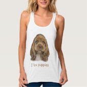 Hondjes Tanktop (Voorkant)