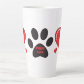 Hondjesliefde Latte Mok (Voorkant)