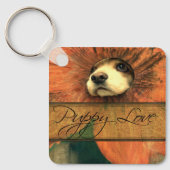 Hondjesliefde Sleutelhanger (Voorkant)