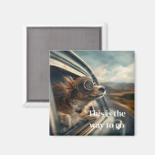 Hondjesmagneet Magneet (Voorkant / Achterkant)