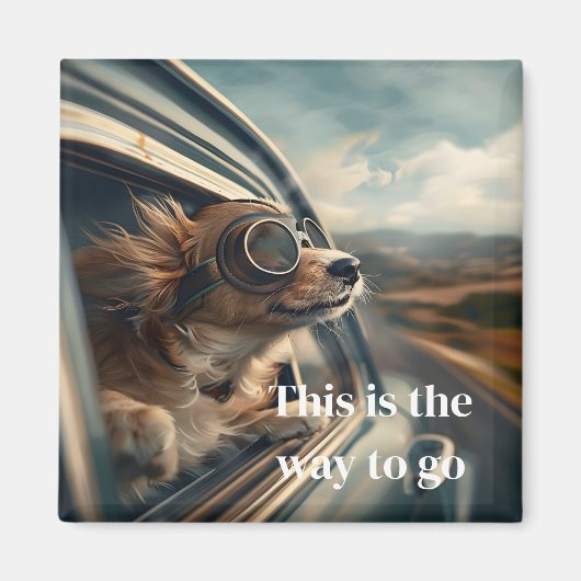 Hondjesmagneet Magneet (Voorkant)