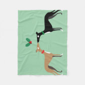 Hondkus Fleece Deken (Voorkant)