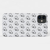 Hondpenkoppen afdrukken in Hoesje-Mate iPhone-doos Case-Mate iPhone Case (Achterkant (horizontaal))
