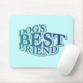 Hond's beste vriend Tshirts en geschenken Muismat (Met muis)