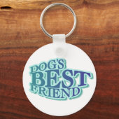 Hond's beste vriend Tshirts en geschenken Sleutelhanger (Voorkant)