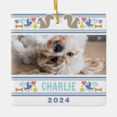 Hond's favoriete dingen keramisch ornament (Voorkant)