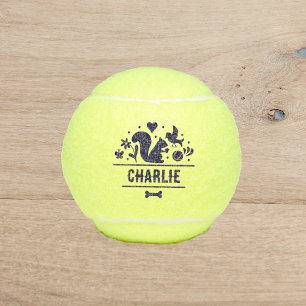 Hond's favoriete dingen tennisballen
