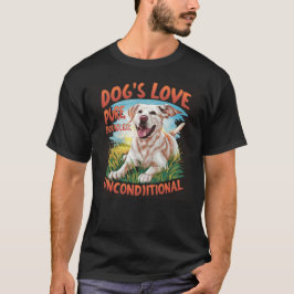 Hond's Love Pure Boundless Onvoorwaardelijk T-shirt