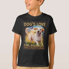 Hond's Love Pure Boundless Onvoorwaardelijk T-shirt