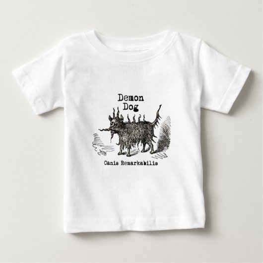 Hondsdemon Vintage Grappig Schattig (Voorkant)