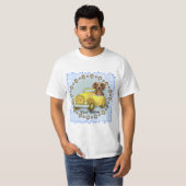 Hondsdolle auto  t-shirt (Voorkant volledig)