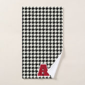 Hondsdraadro monogram bad handdoek (Handdoek)