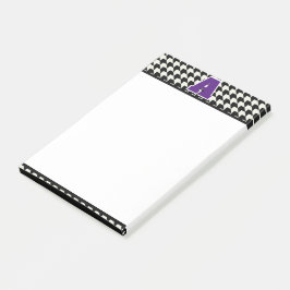 Hondsdraprint monogram post-it® notes