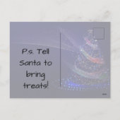 Hondsfoto Grappige Kerstkaart Feestdagenkaart (Achterkant)