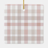 Hondsfoto & Naam Kerstboomornament op Maat Keramisch Ornament (Achterkant)