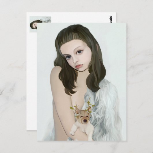 hondshaai briefkaart (Voorkant / Achterkant)