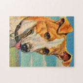 hondshond legpuzzel (Horizontaal)