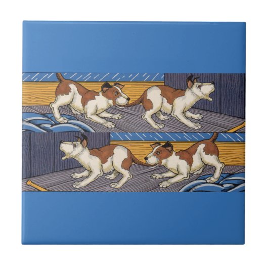 Hondshond Tegeltje (Voorkant)