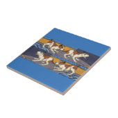 Hondshond Tegeltje (Zijkant)