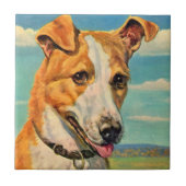 hondshond tegeltje (Voorkant)