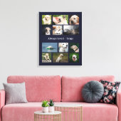 Hondsliefhebber Canvas Afdruk (Insitu (Woonkamer))