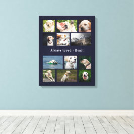 Hondsliefhebber Canvas Afdruk