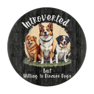 Hondsliefhebber Introvert maar bereid om over hond Snijplank