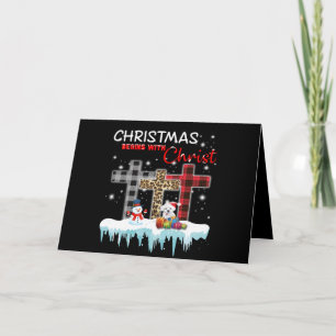 Hondsliefhebber   Maltezer Kerst begint met Christ Feestdagen Kaart