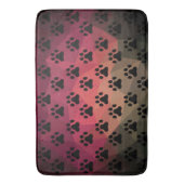 Hondspak, dierenvoetafdruk, kattenhuisdier badmat (Voorkant Verticaal)