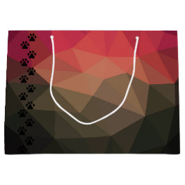 Hondspak, dierenvoetafdruk, kattenhuisdier groot cadeauzakje