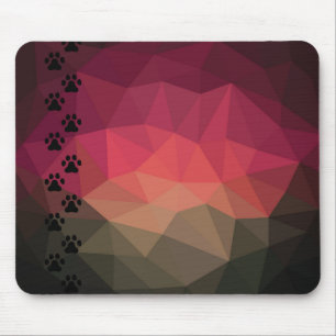 Hondspak, dierenvoetafdruk, kattenhuisdier muismat