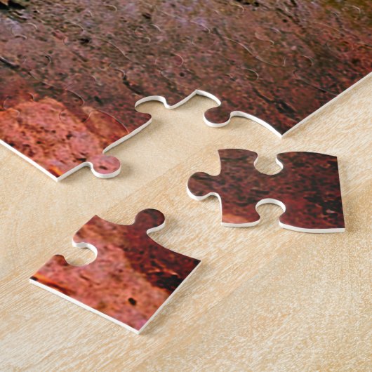 Hondsprei in de rivier legpuzzel (Zijkant)