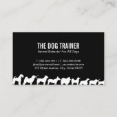 Hondstypen | hondentraining visitekaartje (Achterkant)