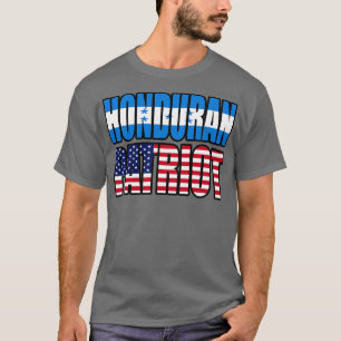 Honduran American Patriot Pride Heritage Flag Gift T-shirt