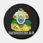 Honduran Emblem Magneet (Voorkant)