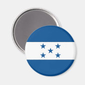 Honduran Flag Magneet (Voorkant / Achterkant)