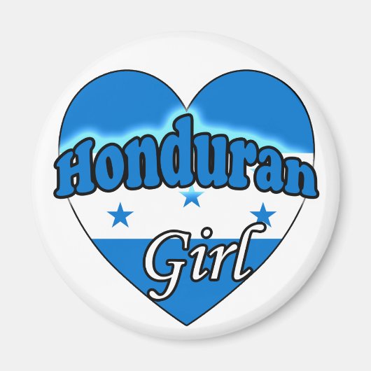 Honduran Girl Magneet (Voorkant)