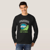 Hondurans Can Do Anything Just Slower Honduras T-shirt (Voorkant volledig)