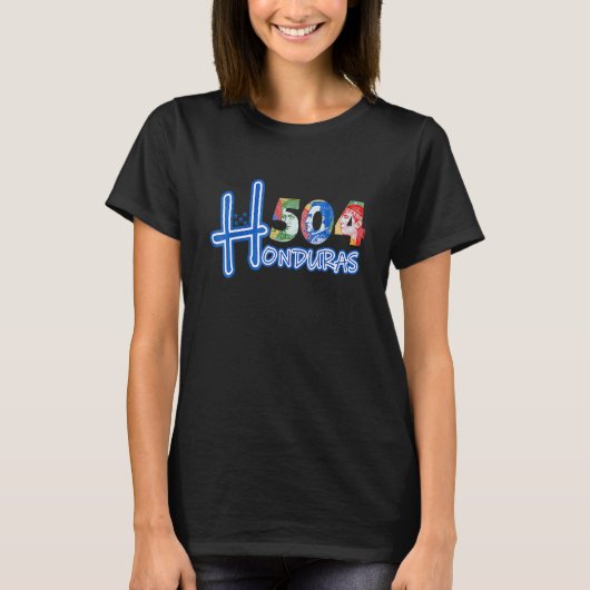 Honduras 504 t-shirt (Voorkant)