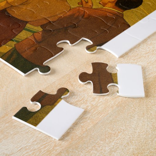  Honduras AEROPUERTO TONCONTIN Retro poster Legpuzzel (Zijkant)