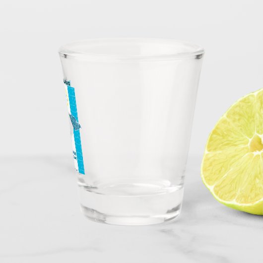 Honduras Annular Eclipse Shot Glass Shot Glas (Rechts)