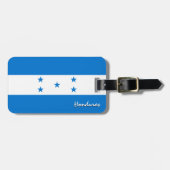 Honduras-Bagagelabels, patriottische vlag Honduras Bagagelabel (Voorkant horizontaal)