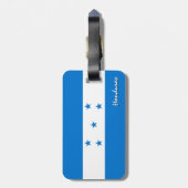 Honduras-Bagagelabels, patriottische vlag Honduras Bagagelabel (Achterkant verticaal)