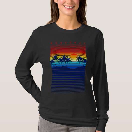 Honduras beach t-shirt (Voorkant)