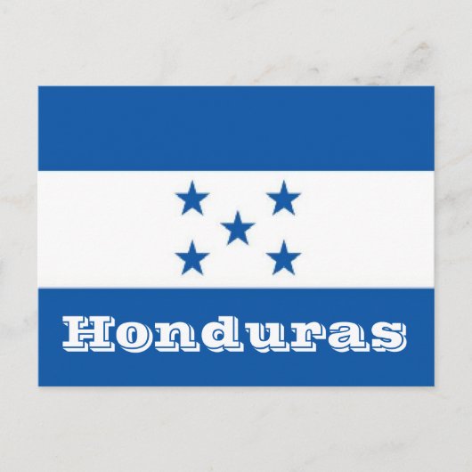 Honduras Briefkaart (Voorkant)