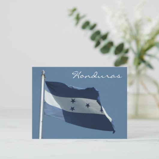 honduras briefkaart (Staand voorkant)
