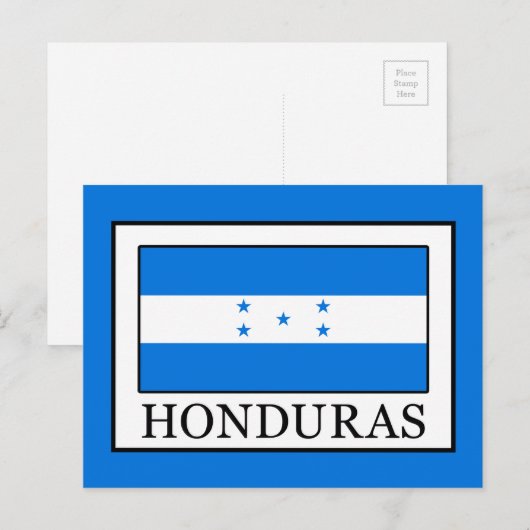 Honduras Briefkaart (Voorkant / Achterkant)